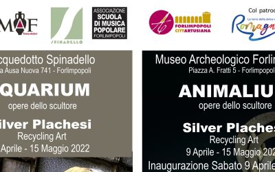 ANIMALIUM e AQUARIUM – recycling art di Silver Plachesi dal 9 aprile al 15 maggio 2022