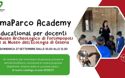 AmaParco Academy: EDUCATIONAL per docenti domenica 27 settembre